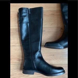 Franco Sarto Tall Leather Boots - New
